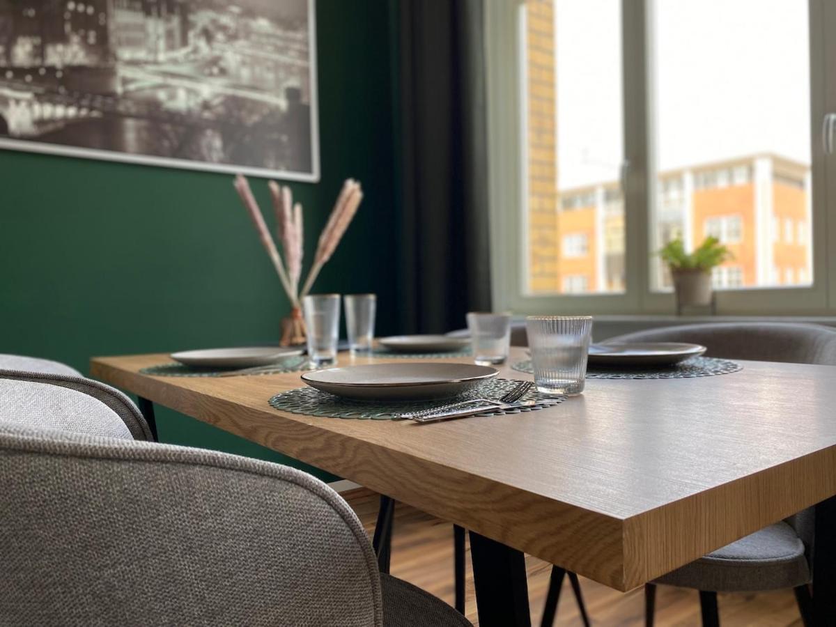 Stilvolles Loft Mit Kostenlosem Fahrrad マクデブルク エクステリア 写真